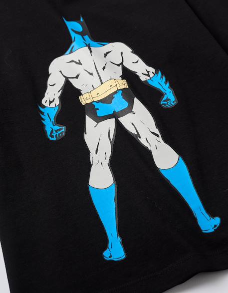 T-shirt en coton à manches longues avec imprimés batman Noir 4 - vertbaudet enfant 