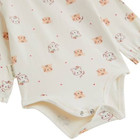 Lot de 2 bodies bébé manches longues léa Rose 4 - vertbaudet enfant 