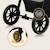 Poussette tout-terrain emma one 6-48 mois avec grandes roues et pliage rapide Beige sand+Green forest+Grey stone 9 - vertbaudet enfant 