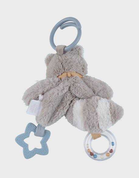 Peluche d'activité nomade raton laveur raku Beige 3 - vertbaudet enfant 