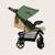 Poussette tout-terrain emma 6-36 mois avec sac et pliage rapide Coral pink+Green emerald+Grey dove+Pink scandi+Stone 12 - vertbaudet enfant 