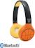 Casque 2 en 1 basketball bluetooth et filaire avec limitation de son ORANGE 1 - vertbaudet enfant 