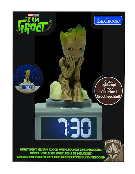Réveil avec veilleuse groot des gardiens de la galaxie 3d VERT 4 - vertbaudet enfant 
