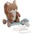 Peluche écureuil à tirer forest friends Marron 3 - vertbaudet enfant 