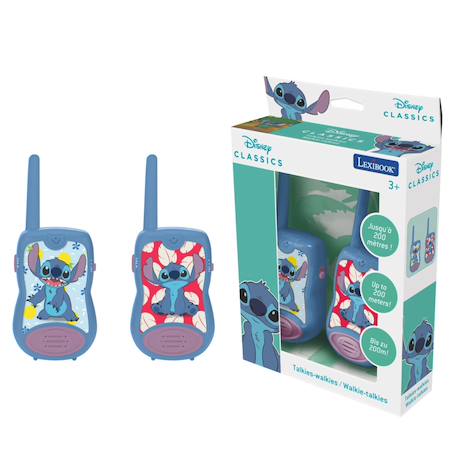 Talkies-walkies disney stitch portée 200m BLEU 5 - vertbaudet enfant 