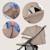 Poussette tout-terrain annet plus avec grandes roues, amortisseurs et accessoires Beige sand+Black carbon+Brown chocolate+Green forest+Stone caramel 3 - vertbaudet enfant 