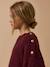 Pull perlée bordeaux 6 - vertbaudet enfant 