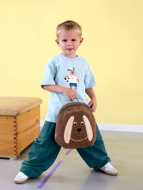 Sac à dos Tiny Team marron+rose 5 - vertbaudet enfant 