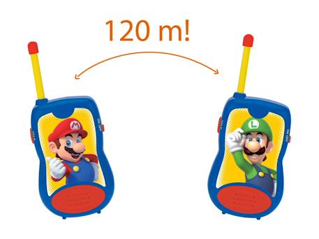 Talkies-walkies super mario portée 200m BLEU 3 - vertbaudet enfant 