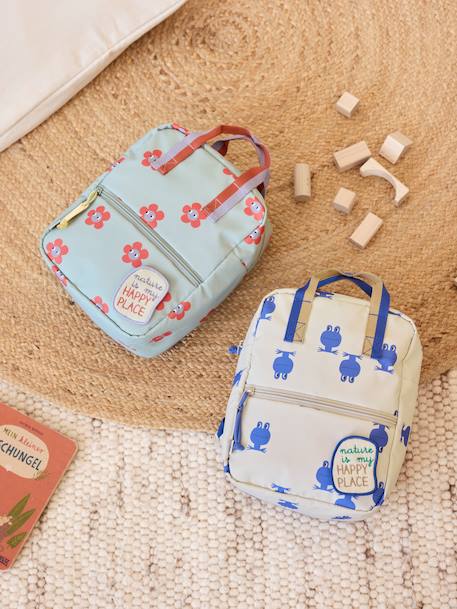 Sac à dos enfant Square bleu+rose 6 - vertbaudet enfant 