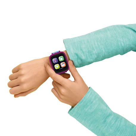 Montre bluetooth avec écran couleurs frozen avec camera et carte mémoire de 8 go BLEU 3 - vertbaudet enfant 