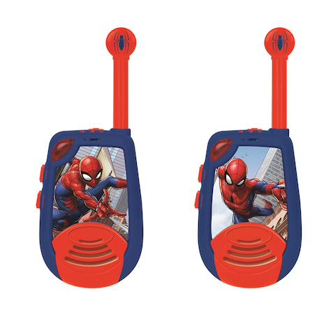 Talkie-walkies spiderman portée 2km- Clip ceinture, à piles BLEU 1 - vertbaudet enfant 