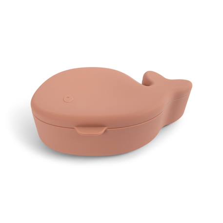 Boîte à goûter en silicone Bleu+Rose 4 - vertbaudet enfant 