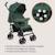 Poussette canne compacte irma 6-36 mois avec moustiquaire et amortisseurs avant Black onyx+Green emerald+Grey/dark grey 8 - vertbaudet enfant 