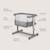 Lit cododo berceau 3en1 Aurora avec matelas et sac Beige cappuccino+Beige taupe+Green sage+Grey concrete+Grey monument 20 - vertbaudet enfant 