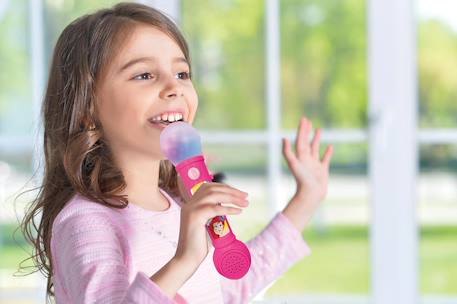 Microphone lumineux avec mélodies et effets sonores Disney ROSE 5 - vertbaudet enfant 