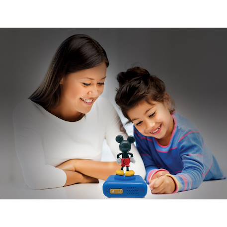Réveil avec veilleuse lumineuse mickey en 3d BLEU 6 - vertbaudet enfant 