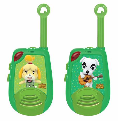 Talkie-walkies animal crossing portée 2km fonction morse VERT 1 - vertbaudet enfant 