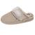 Chaussons mules cuir semelle bloup extra confort Beige+Camel 1 - vertbaudet enfant 
