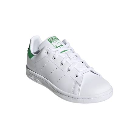 Baskets enfant en cuir Blanc, bleu+Blanc, vert+Noir foncé 9 - vertbaudet enfant 
