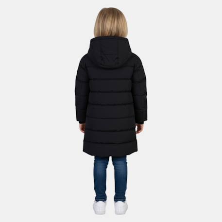Doudoune longue fille Blanc+Marine+Noir+Rose 15 - vertbaudet enfant 