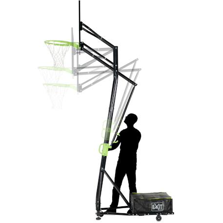 Panneau de basket portable réglable pour jardin enfant Vert/noir 4 - vertbaudet enfant 