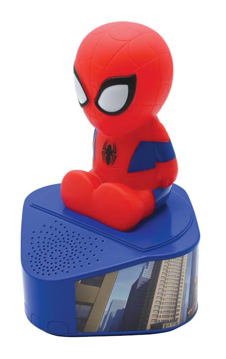 Enceinte bluetooth avec figurine lumineuse de spiderman BLEU 2 - vertbaudet enfant 