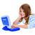 Ordinateur portable éducatif parlant bilingue (en/fr) 40 activités en français et en anglais BLEU 4 - vertbaudet enfant 