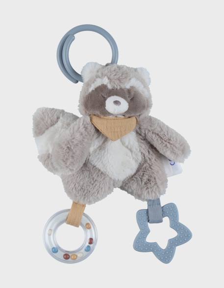 Peluche d'activité nomade raton laveur raku Beige 1 - vertbaudet enfant 