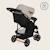 Poussette tout-terrain emma 6-36 mois avec sac et pliage rapide Beige latte+Coral pink+Green emerald+Grey dove 4 - vertbaudet enfant 