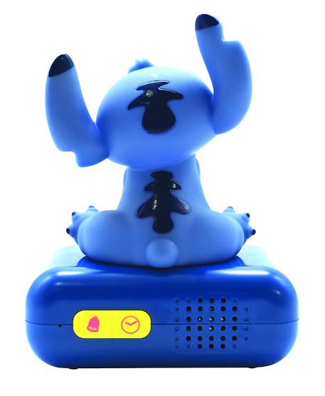 Réveil avec veilleuse lumineuse Stitch en 3d et effets sonores BLEU 2 - vertbaudet enfant 