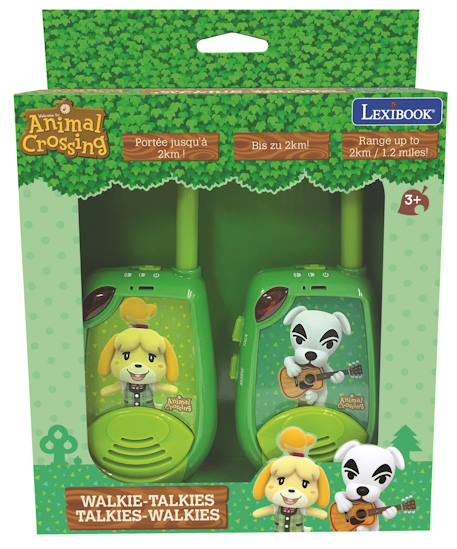 Talkie-walkies animal crossing portée 2km fonction morse VERT 5 - vertbaudet enfant 