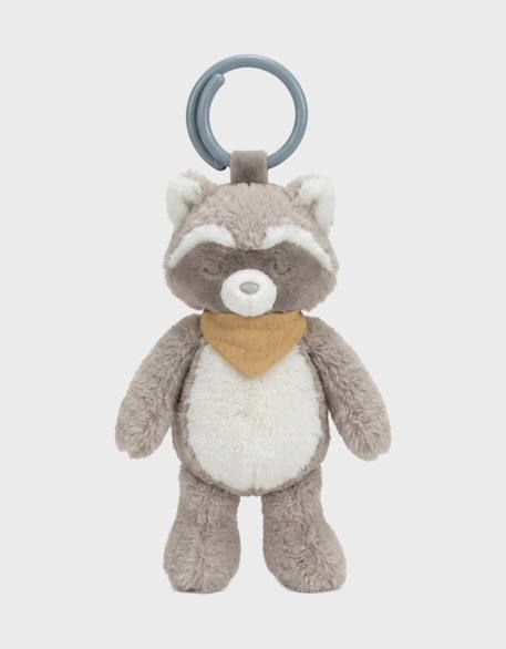 Peluche musicale nomade raton laveur raku 20cm Beige 1 - vertbaudet enfant 