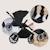 Poussette trio mika plus jusqu’à 4 ans avec nacelle, siège-auto et accessoires Beige sand+Black onyx+Green olive+Grey stone+Mocha mousse 12 - vertbaudet enfant 
