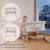 Lit cododo berceau 3en1 Aurora avec matelas et sac Beige cappuccino+Beige taupe+Green sage+Grey concrete+Grey monument 5 - vertbaudet enfant 