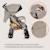 Poussette canne compacte irma 6-36 mois avec moustiquaire et amortisseurs avant Beige sand+Black onyx+Green emerald+Grey stone+Grey/dark grey 5 - vertbaudet enfant 