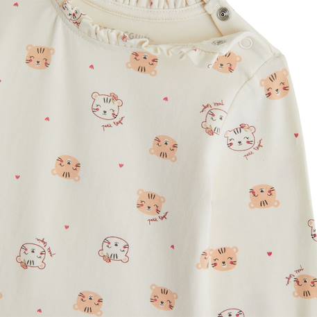 Lot de 2 bodies bébé manches longues léa Rose 3 - vertbaudet enfant 