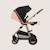 Poussette 3en1 amber jusqu’à 22 kg avec nacelle, siège-auto, sac et accessoires Beige sand+Black onyx+Black silver+Brown chocolate+Green forest+Grey graphite 10 - vertbaudet enfant 