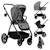 Poussette 3en1 meril jusqu’à 22 kg avec nacelle, siège-auto, sac et accessoires Beige sand+Black onyx+Grey stone 13 - vertbaudet enfant 