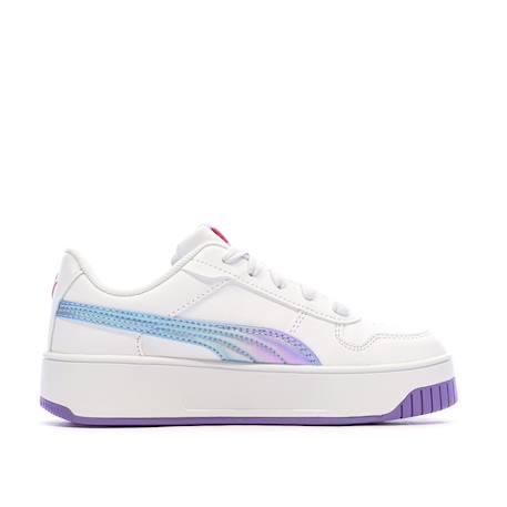 Baskets basses  à lacets Blanc+Puma blanc lavender alert 3 - vertbaudet enfant 