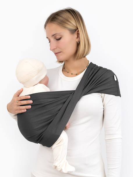 Porte-bébé duo - confort & maintien Beige clair chiné+Kaki+Mix grey+Moka+Nearly+Piuma ecru 27 - vertbaudet enfant 