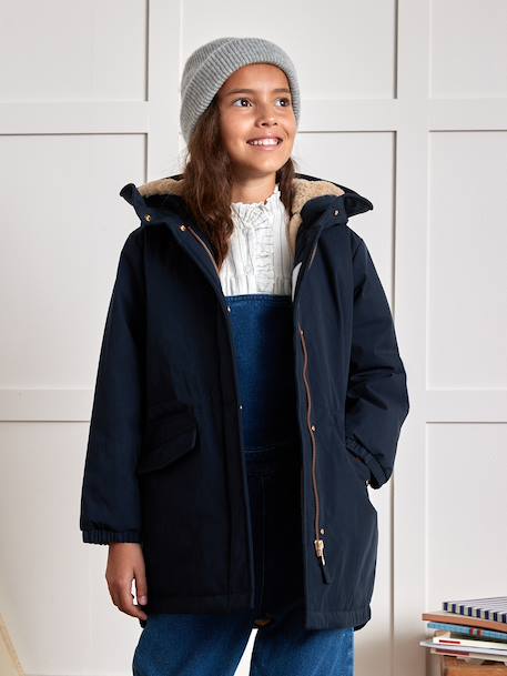 Parka chic rouge 4 - vertbaudet enfant 