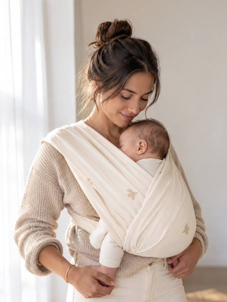 Porte-bébé duo - confort & maintien Beige clair chiné+Kaki+Mix grey+Moka+Nearly+Piuma ecru 31 - vertbaudet enfant 