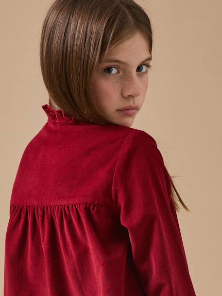 Chemise manches longues rouge 5 - vertbaudet enfant 