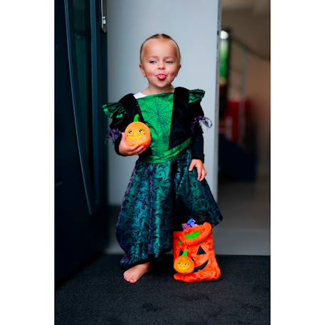 Peluche - squishimals halloween citrouille - 10 cm Vert 6 - vertbaudet enfant 