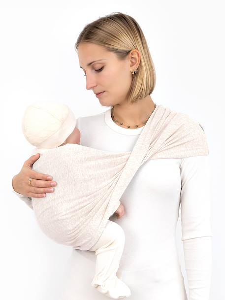 Porte-bébé duo - confort & maintien Beige clair chiné+Kaki+Mix grey+Moka+Nearly+Piuma ecru 5 - vertbaudet enfant 