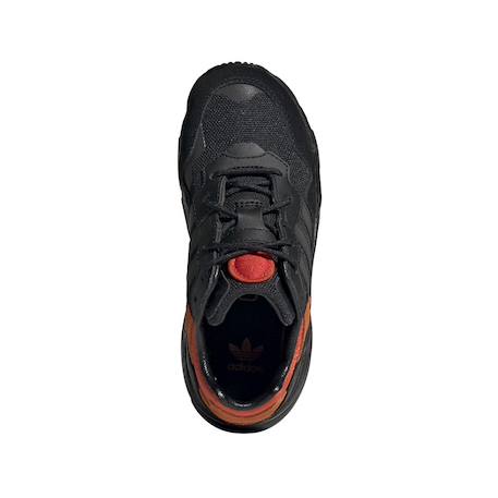 Baskets enfant Noir+Noir, orange 9 - vertbaudet enfant 