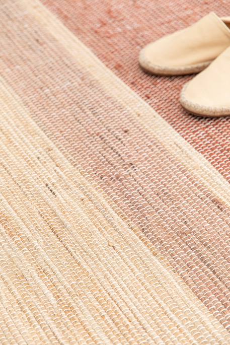 Tapis design en jute tissé main cigale Brun naturel 3 - vertbaudet enfant 