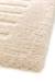 Tapis doux et épais en polyester recyclé effet relief passage Beige sable+Blanc pur 3 - vertbaudet enfant 