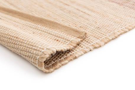 Tapis design en jute tissé main cigale Brun naturel 4 - vertbaudet enfant 